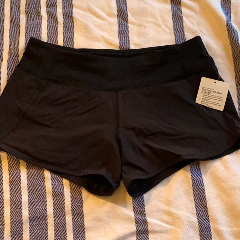 Lululemon Run Time 4” shorts